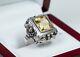 900 Silver Ancient Art Nouveau Citrine Handmade Ring