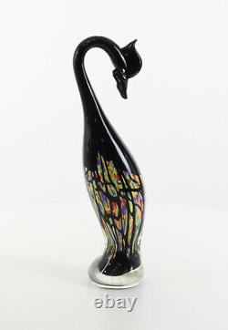 9973548-dss Glass Figure Style Muran. Heron 38x9x11cm New