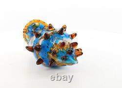 9973550-dss Glass Figure Style Muran. Muschelhorn 15x19x30cm New
