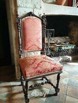 A Pair Of Gothic Style Chairs