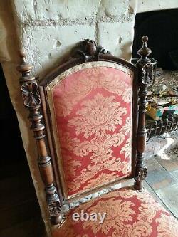 A Pair Of Gothic Style Chairs