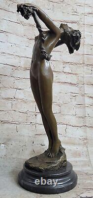 American Style Art Nouveau Bronze Sculpture: The Nude Figure by Harriet Frishmuth