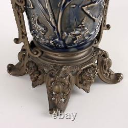 Ancient Oil Lamp Art Style New Ceramic Metal Glass