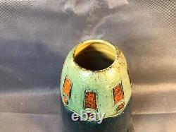 Ancient ceramic vase in Belgian style in the taste of J.P. LAIGNEL Art Nouveau