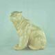 Animal Figurine Bear Statue Art Deco Style Art Nouveau Porcelain