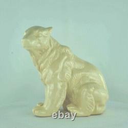 Animal Figurine Bear Statue Art Deco Style Art Nouveau Porcelain