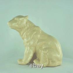 Animal Figurine Bear Statue Art Deco Style Art Nouveau Porcelain