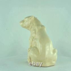 Animal Figurine Bear Statue Art Deco Style Art Nouveau Porcelain