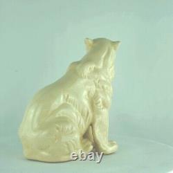 Animal Figurine Bear Statue Art Deco Style Art Nouveau Porcelain