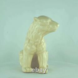 Animal Figurine Bear Statue Art Deco Style Art Nouveau Porcelain