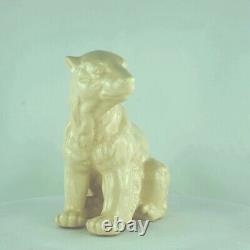 Animal Figurine Bear Statue Art Deco Style Art Nouveau Porcelain