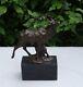 Animal Sculpture Deer Hunter Art Deco Style Art Nouveau Bronze M