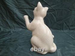 Animal Statue Figurine Art Deco Style Art Nouveau Porcelain