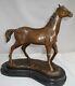 Animalier Horse Statue Sculpture Art Deco Style Art Nouveau Solid Bronze