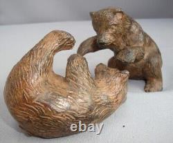 Animalier Style Statue Sculpture Art Deco Style Art Nouveau Solid Bronze