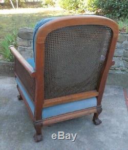 Armchair Former Chippendale Style Mahogany And Cane