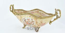 Art Deco and Art Nouveau Flower Soap Dish Porcelain