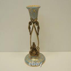 Art Deco and Art Nouveau Style Porcelain Candle Holder