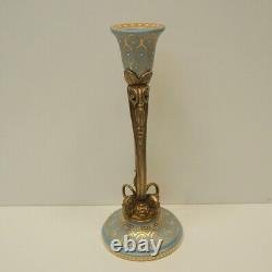 Art Deco and Art Nouveau Style Porcelain Candle Holder