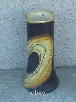 Art Nouveau Style Conical Vase by Pierre Pacton, Jugendstil Ceramics