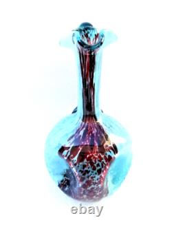 Art Nouveau style glass carafe