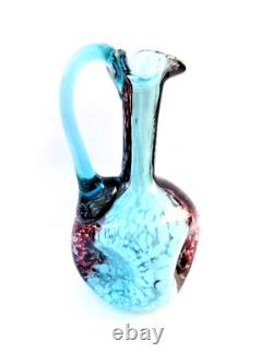 Art Nouveau style glass carafe