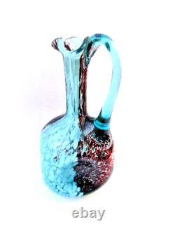 Art Nouveau style glass carafe