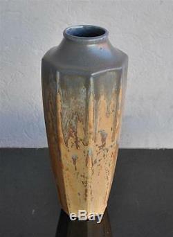 Art Style Ceramic Glazed Vase Unsigned Again