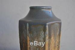 Art Style Ceramic Glazed Vase Unsigned Again
