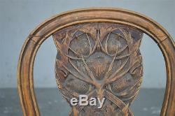 Art Style Chair Beech 1900 New Thistles