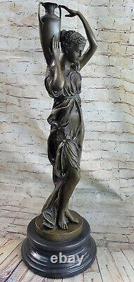Art Style New Statue Sculpture Carrier Young Maidens Guilded Or Spelter