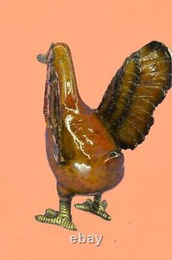 Beautiful Art Nouveau Style Bronze Swan/Duck 22.9cm High Sculpture Figurine Deal