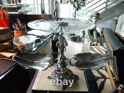 Best Top Art Style New Silverware Figurated Epergne