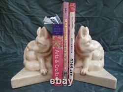 Bookend Figurine Fox Wildlife Hunting Style Art Deco Style Art Nouveau