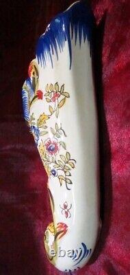 Bouquet Holder Vase Flower Art Deco Art Nouveau Style Porcelain