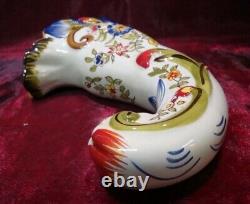 Bouquet Holder Vase Flower Art Deco Art Nouveau Style Porcelain