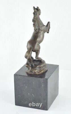 Bronze Statue Animalier Horse Art Deco Style Art Nouveau Bronze Sign