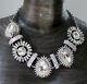 Butler And Wilson 5 Grand Stone Clearab Crystal Art Deco Style Necklace New