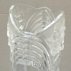 Charming Crystal Vase Art Style New Baccarat Lalique Daum
