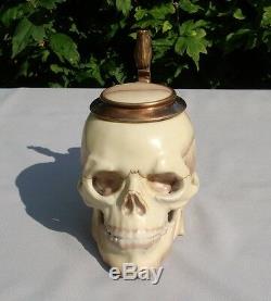 Chope Tete De Mort Musterschutz Skeleton Skull Art Deco Style German