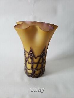 Circa Vase, Art Design Modernist Art Nouveau Style In Glass Pasta