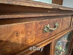 Credenza with Elm Burl Veneer Art Nouveau 1900 Majorelle Guimard Style