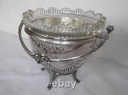 Decorative Art Nouveau Style Cup From 1901 Denmark 830er Silver #9601