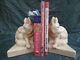 Decorative Bookends Fox Figurine Animal Hunting Art Deco Art Nouveau Style P