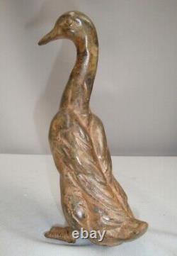 Duck Goose Bird Animal Sculpture Statue Art Deco Art Nouveau Style