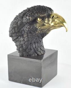 Eagle Bird Animal Sculpture Art Deco Style Art Nouveau Bronze