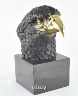 Eagle Bird Animal Sculpture Art Deco Style Art Nouveau Bronze