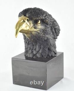 Eagle Bird Animal Sculpture Art Deco Style Art Nouveau Bronze