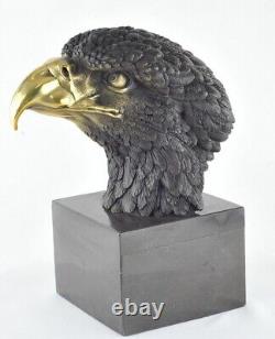 Eagle Bird Animal Sculpture Art Deco Style Art Nouveau Bronze