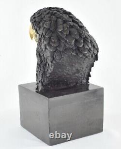 Eagle Bird Animal Sculpture Art Deco Style Art Nouveau Bronze